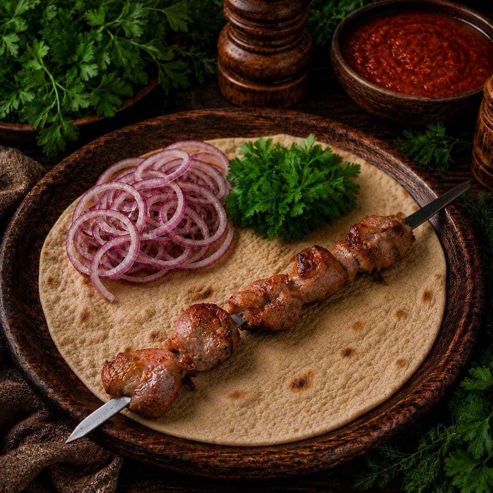 Шашлык из свиной шеи